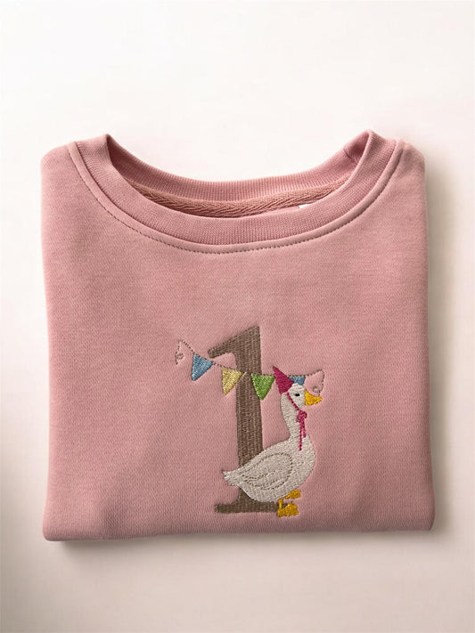 Personalised Organic Birthday Sweatshirt