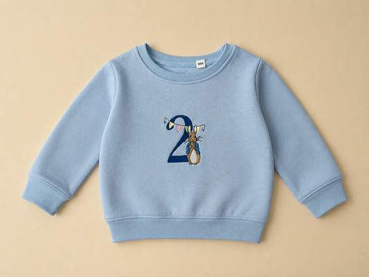 Personalised Organic Birthday Sweatshirt