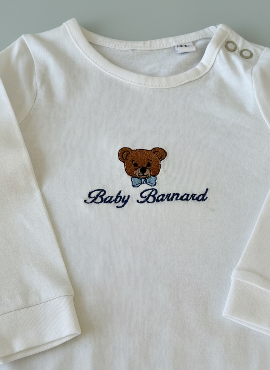 Personalised Organic Cotton Baby Gift Box
