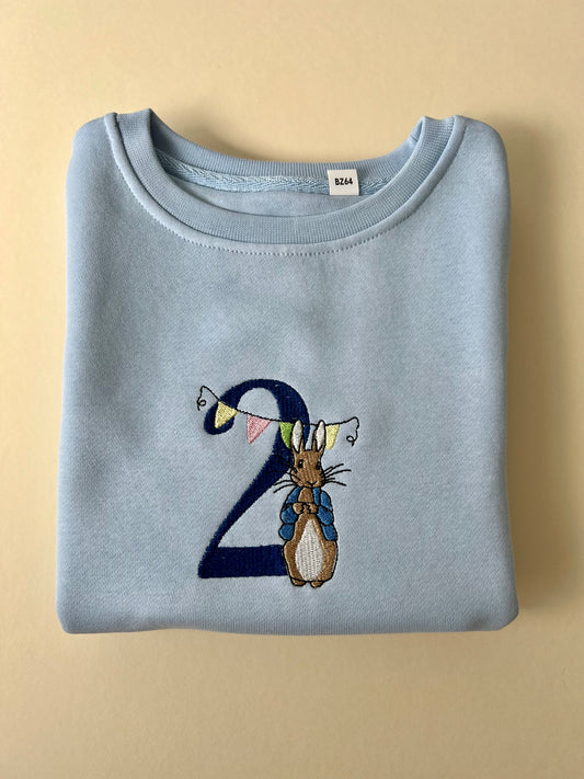 Personalised Organic Birthday Sweatshirt